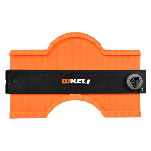 Infinite splicing contour gauge profiling gauge with lock woodworking measurement shape gauge shape taker irregular measuring radian ruler