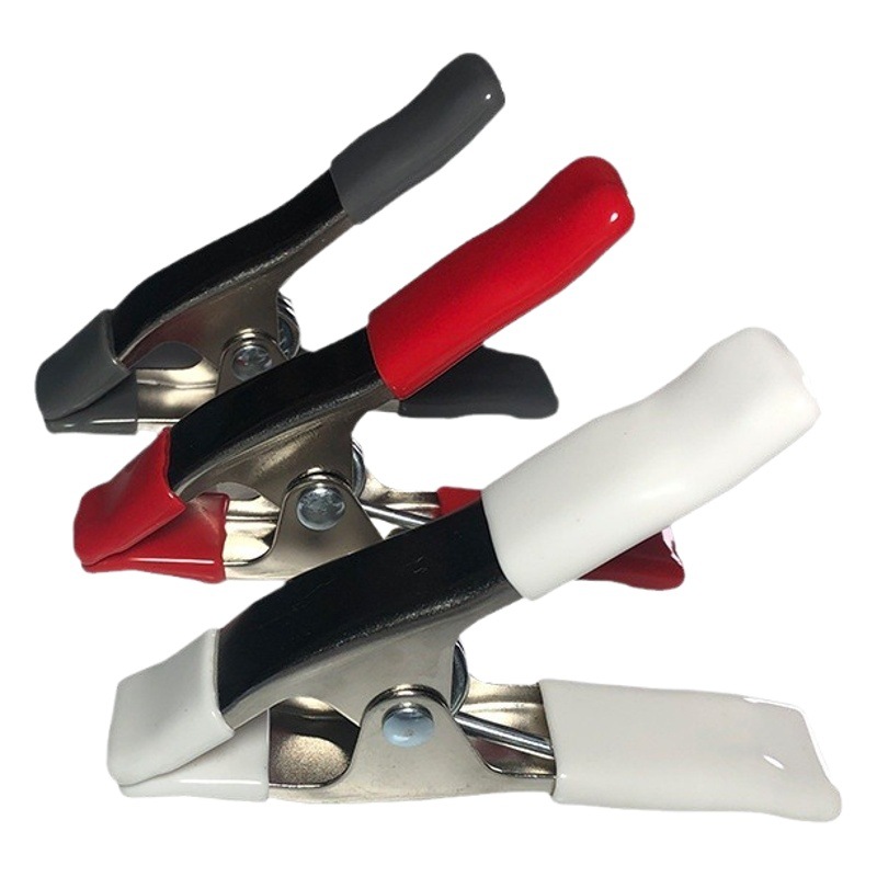 Fabricante de 4 pulgadas vestido de novia clip de herramienta potente vestido de novia fijo de cola clip de cambio rápido