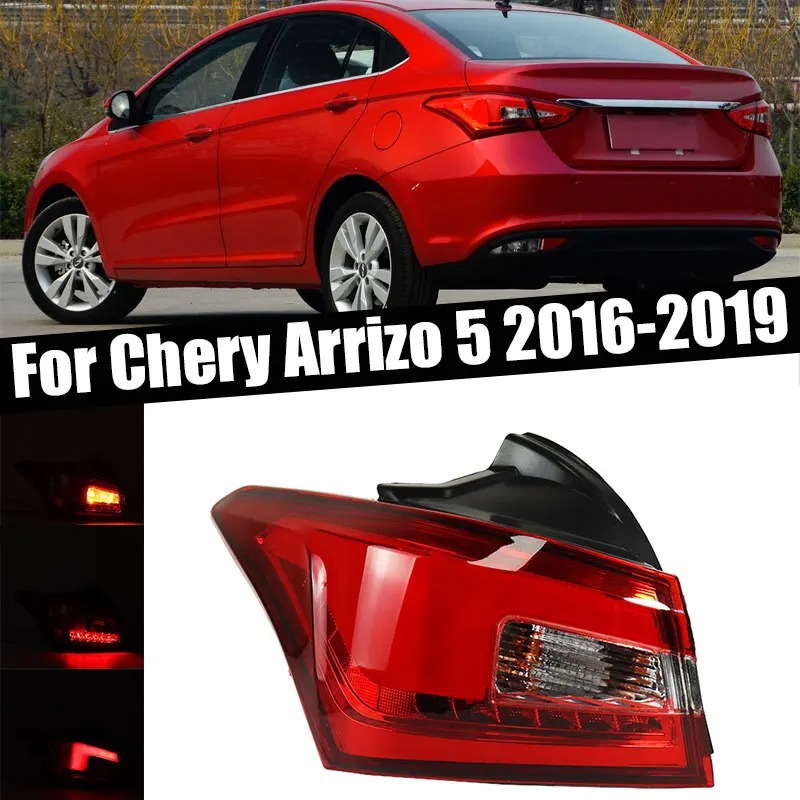 Aplicable al conjunto de luces traseras de Chery ARIZE 5 ARIZE EX luces traseras traseras luces de dirección traseras luces de freno traseras