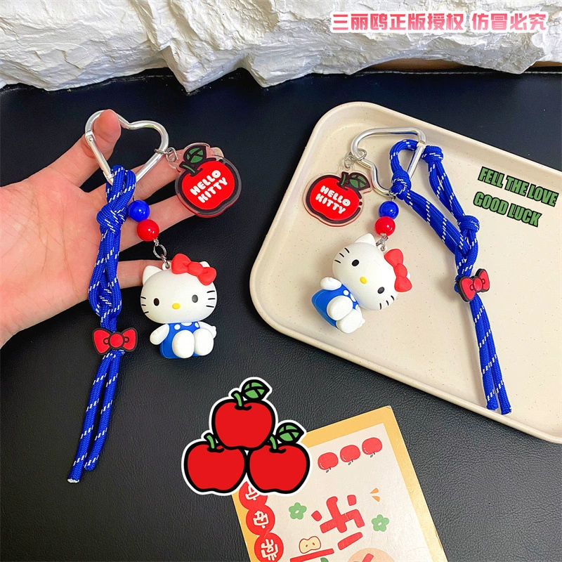Hello Kitty, подлинная классическая подвеска, милый брелок для ключей, 2025 год, для любимой