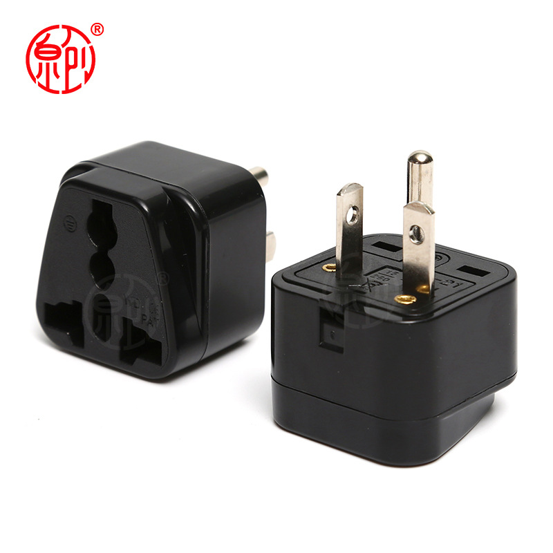 美标转换插头 多用途电源转换插头 多国旅行美规转电源转换插头