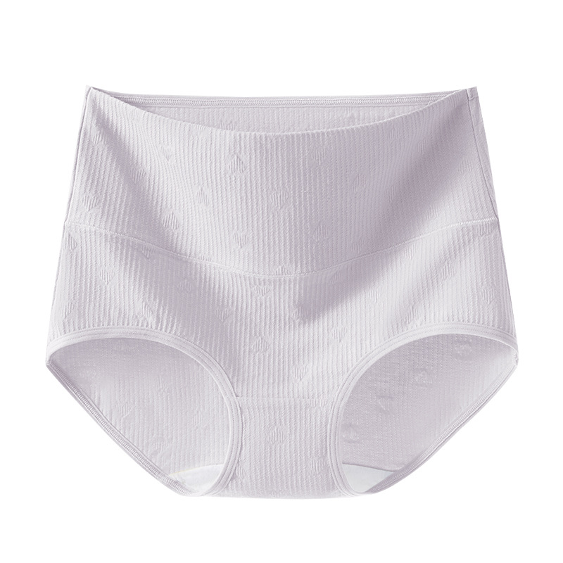 Pantalones cortos triangulares de gran tamaño para niñas transpirables con cintura alta y entrepierna antibacteriana de algodón puro para mujer 2024 nuevo verano refrescante