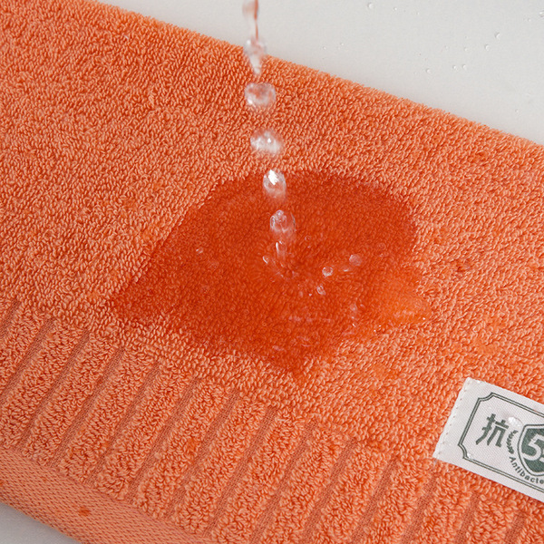 solid color antibacterial cotton scarf for face washing