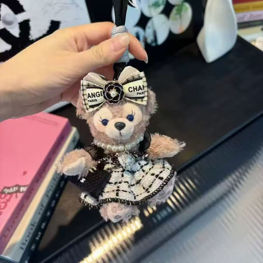 흰색 작은 향기로운 가방