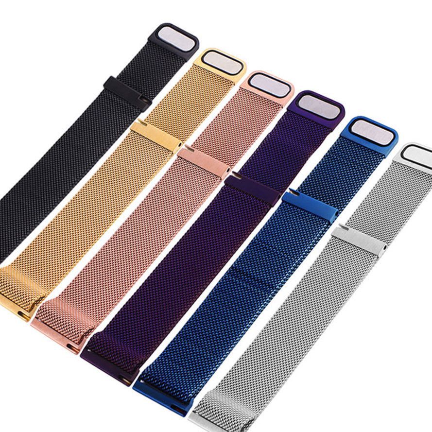 Suitable for Milan nice strap flat head convex head 16/20/22mm stainless steel replacement Milan strap