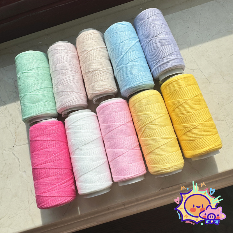 Kexin 리본 탄성 라인 QQ 라인 보우 랩 허리 타이 스트랩 라인 브레이크 조임 라인