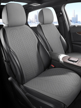 2025新款束腰汽车座椅套四季通用透气夏季薄款座套半包车坐垫防滑