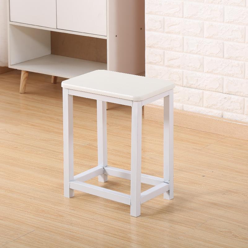 Taburetes de silla gruesa para estudiantes adultos taburetes altos para reuniones de dormitorio capacitación taburetes de comedor taburetes de color simple