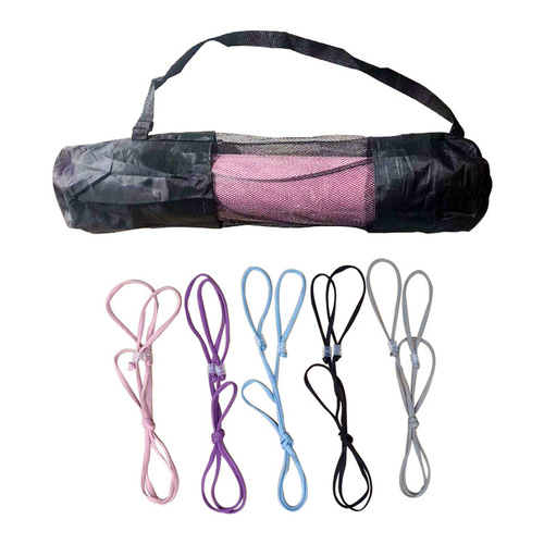 Wholesale barbell shoulder pads yoga mat skipping rope accessories yoga elastic straps yoga mat straps shoulder straps yoga straps