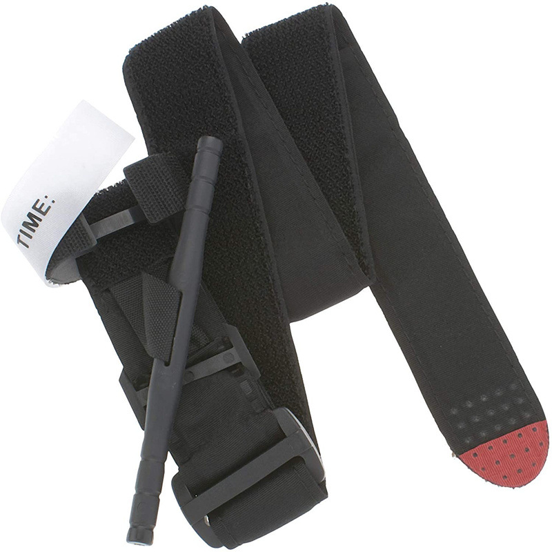 Venta directa de fábrica al aire libre CAT táctico torniquete giratorio operación de una mano ajustable torniquete de hebilla de rescate