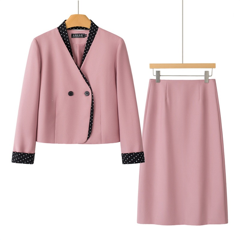 Fashionable demi-season classic suit jacket