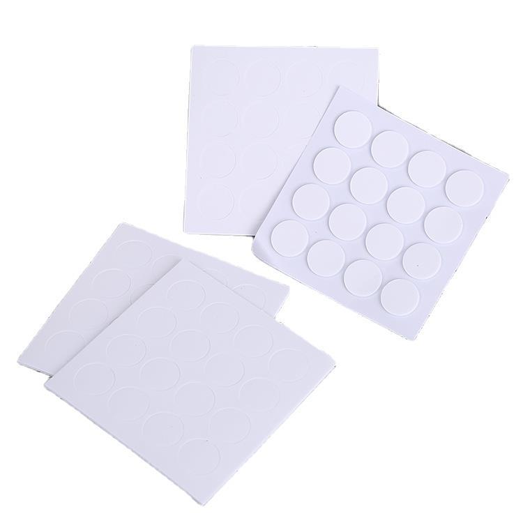 1英寸圆点预切圆厚3D双面胶安装白色eva泡沫胶带