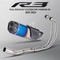 Для R3 выхлопной трубы из нержавеющей стали YZF-R25 полный YZF-R3 R25 модификация S8 хвостовой части выхлопных газов