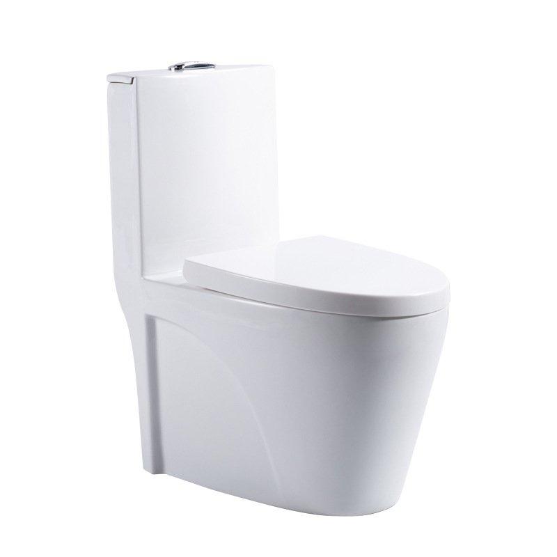Inodoro de cerámica con sifón ultra-vórtice integrado, a prueba de olores, para apartamentos pequeños, ideal para baños, transfronterizo.