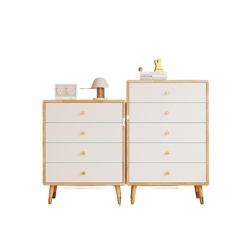 Fábrica de venta directa armario cinco armarios armario de madera sólida armario cajón sala de estar dormitorio armario de cama armario de almacenamiento simple image 5