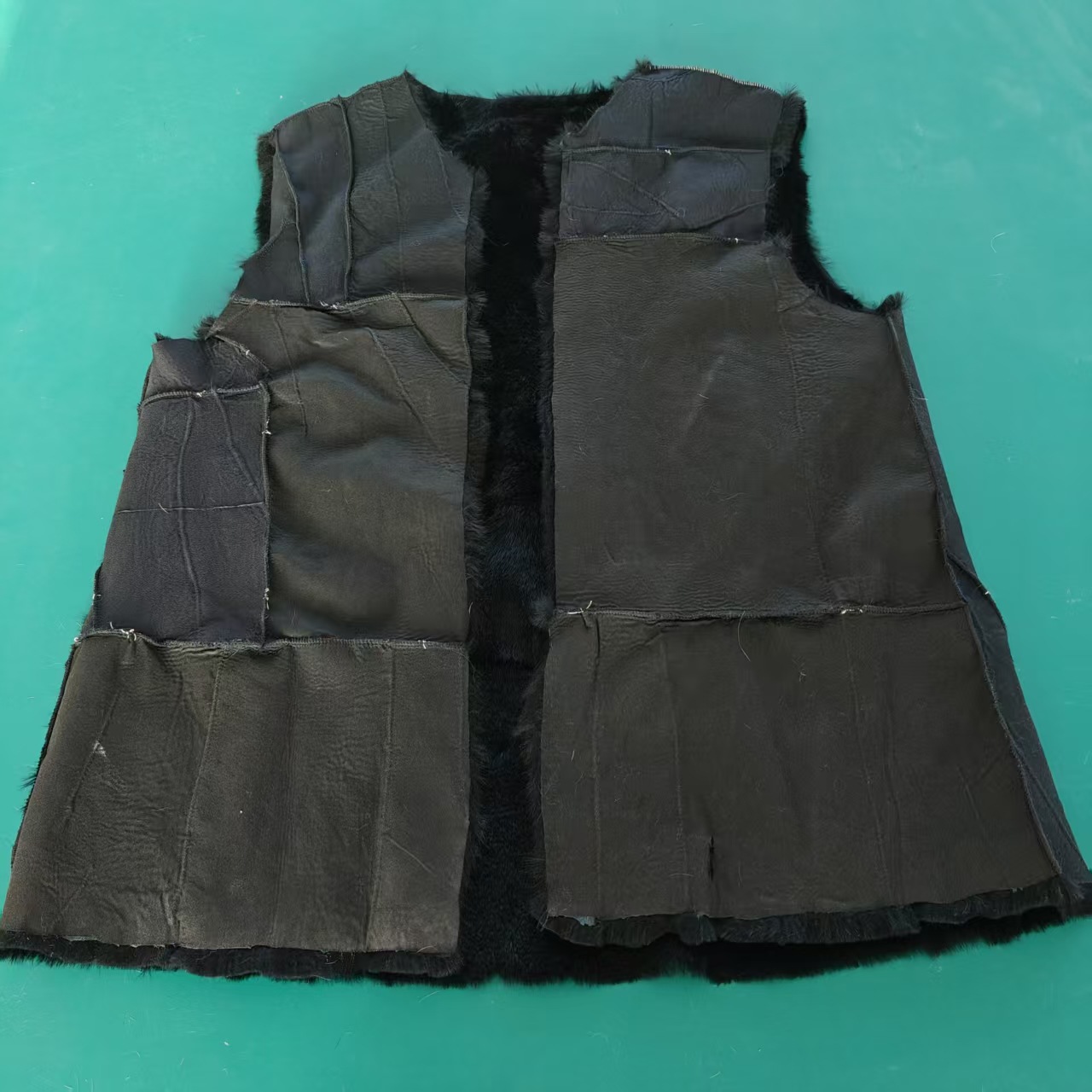派克服内胆加工冬季保暖派克服马甲裘皮皮草真皮冬装
