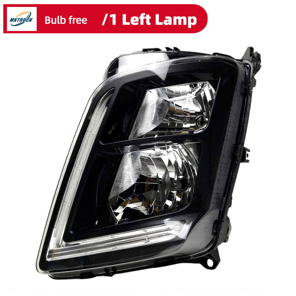 Camión de lámpara LED halógeno delantero montaje Volvo-aplicable a la importación de camión pesado HOW FMX500 accesorios de lámpara