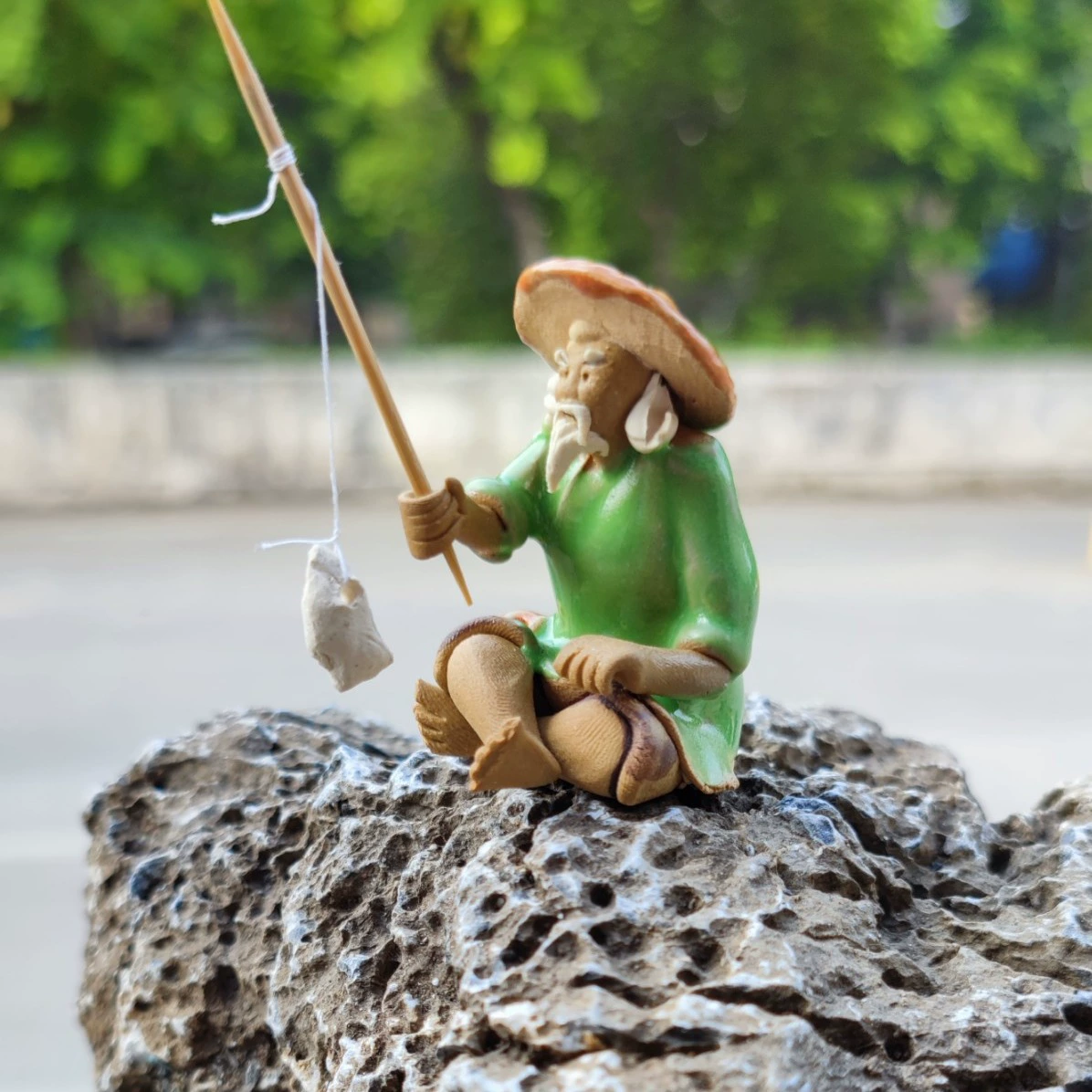 Фидер Fisherman Jiang Tai Gong Shiwan керамика bonsai Rocked Fishing Tyrging увлажнитель фабрика фабричная продажа