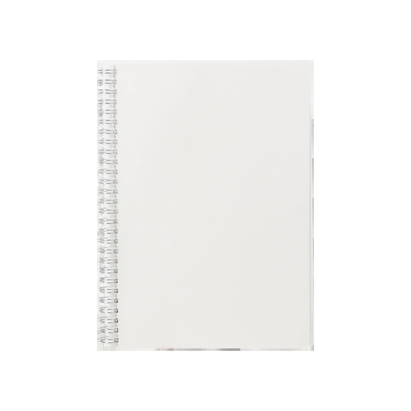 PP coil notebook, spiral-bound A5/B5/A7, PP cover, lined/square/blank inner pages