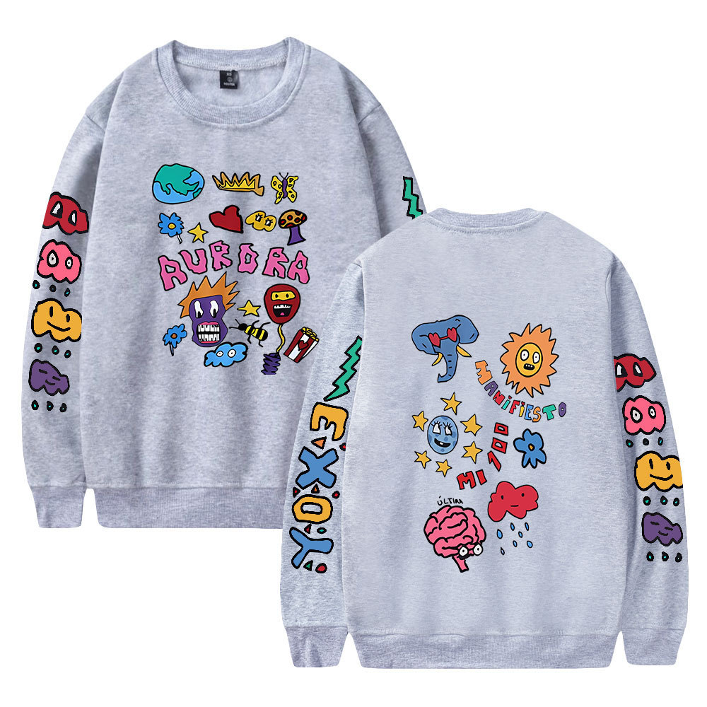 Humbe O-Neck Sweatshirts Women Men Long Sleeve Sweatshirts