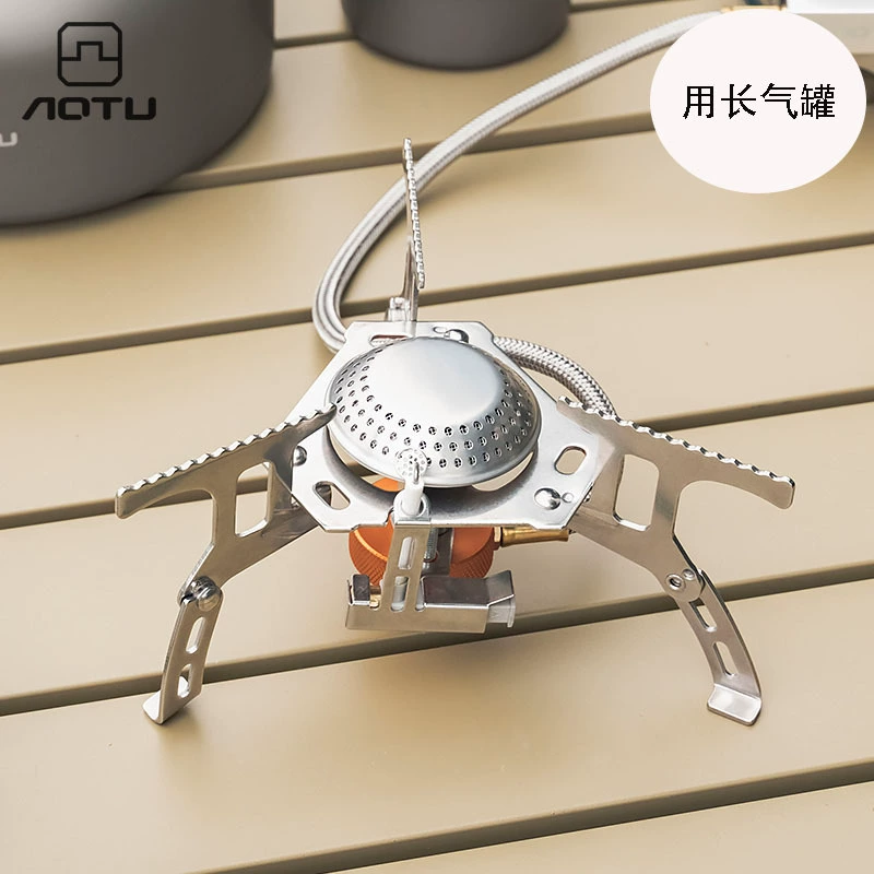 Карточная плита на открытом воздухе портативная уличная плита насадка Кемпинг принадлежности для пикника Оборудование плита Складная газовая плита