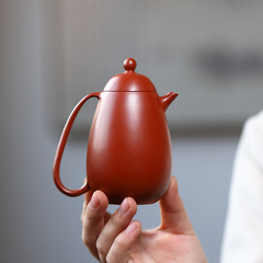 宜興紫砂壺源メーカー直売価格原鉱大紅袍朱泥工夫茶器プレゼント高龍卵