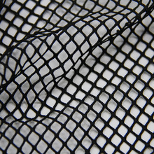 现货彩色大网孔70D加粗涤氨弹力网眼布 女装裙子箱包泳装网布面料