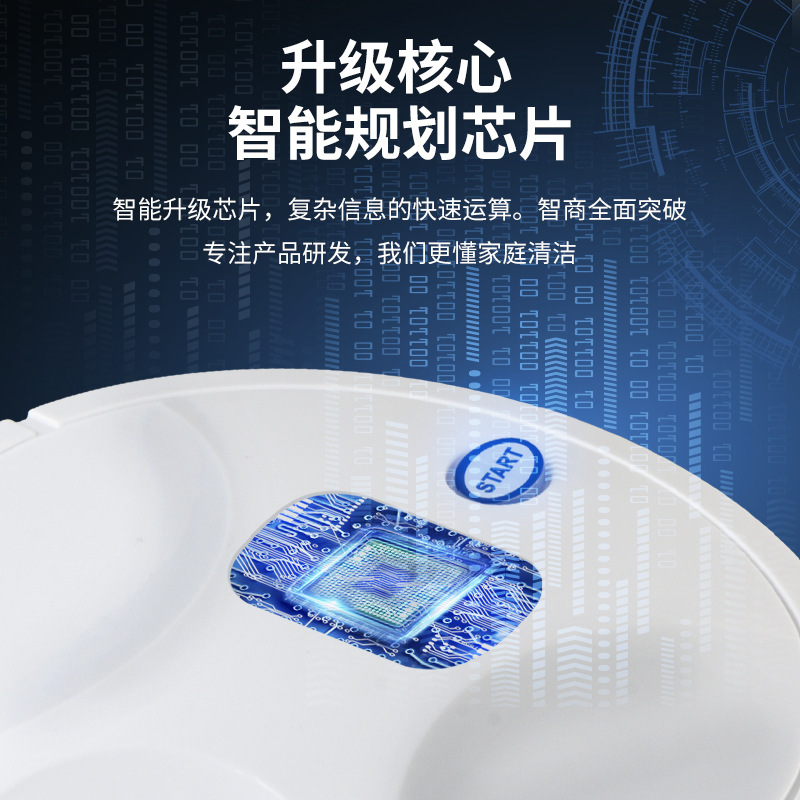 Cross-border hot-selling intelligent sweeping robot, fully automatic home lazy cleaning machine gift, supports LOGO customization