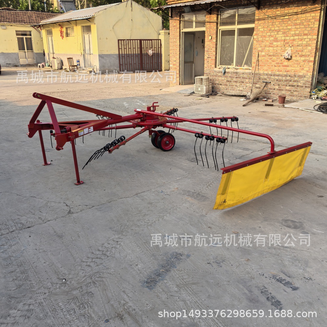 水平旋转式搂草机 水稻秸秆牧草苜蓿搂草机 2.5米3.5米摊草摊晒机