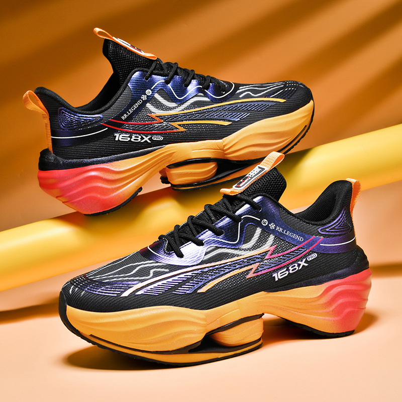 Nuevos zapatos para correr, zapatos de atletismo para hombres y mujeres, zapatos de corrida de cuatro estaciones para hombres