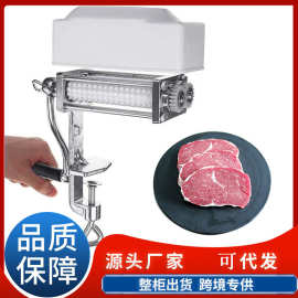 手动铝嫩肉机家用小型嫩肉松肉机铸铁手动嫩肉机 Meat Tenderizer