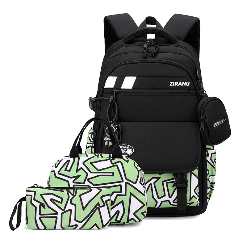 Mochila escolar de pez Natural para hombre, mochila ligera de gran capacidad para escuela primaria, mochila universitaria de alta calidad para niña