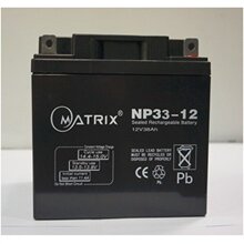 MATRIX蓄电池 NP33-12 矩阵铅酸电池12V33AH 精密仪器 UPS 直流屏