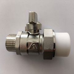 厂家PPR外丝球阀开关4分6分1寸 单热熔 巨泉阀门现货热水阀