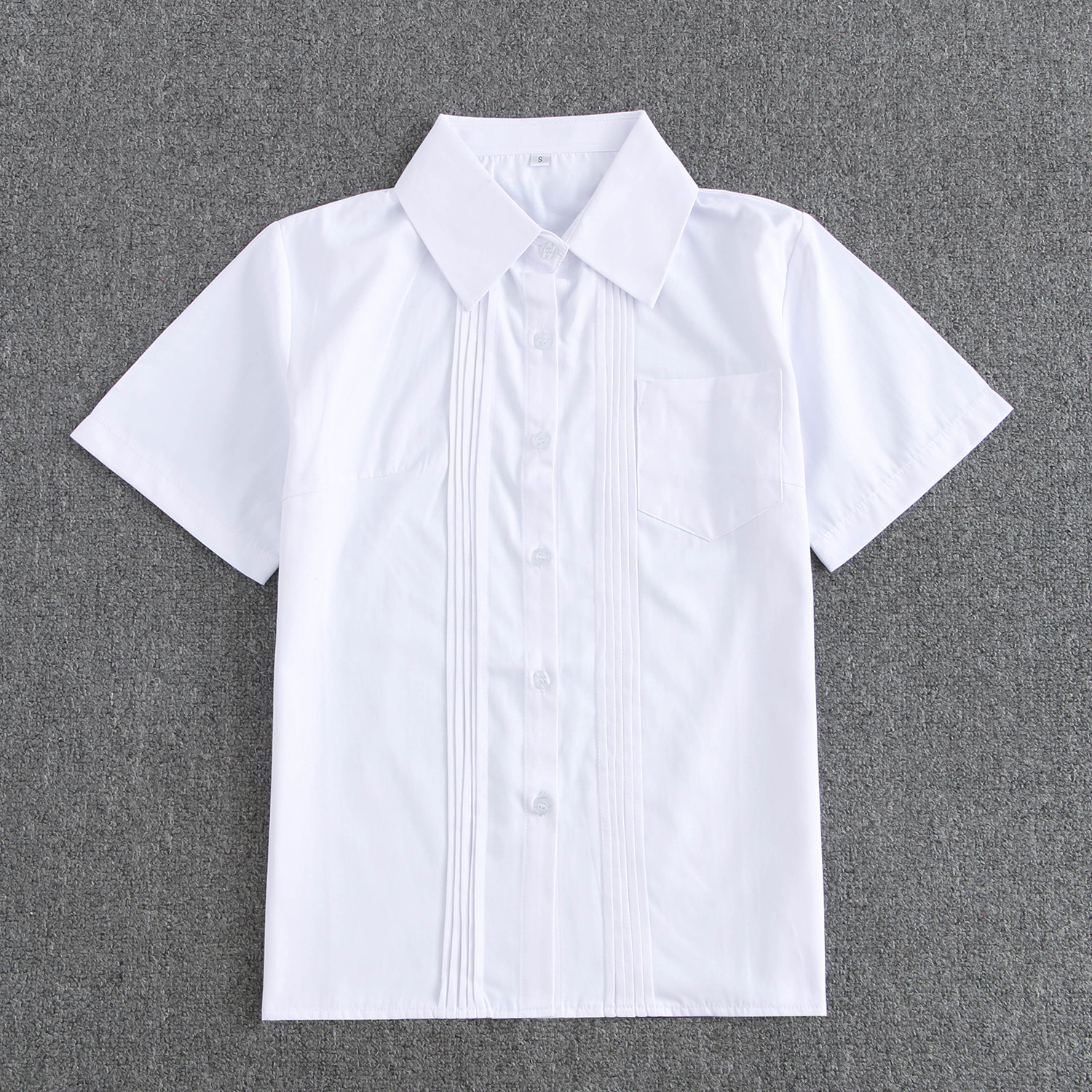 Short sleeves-white (D19005)