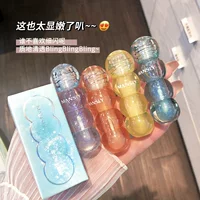 Mansili Water Light зеркальный блеск для губ натуральный простой вид стеклянный губы для губ увлажняет тонкий блеск для губ
