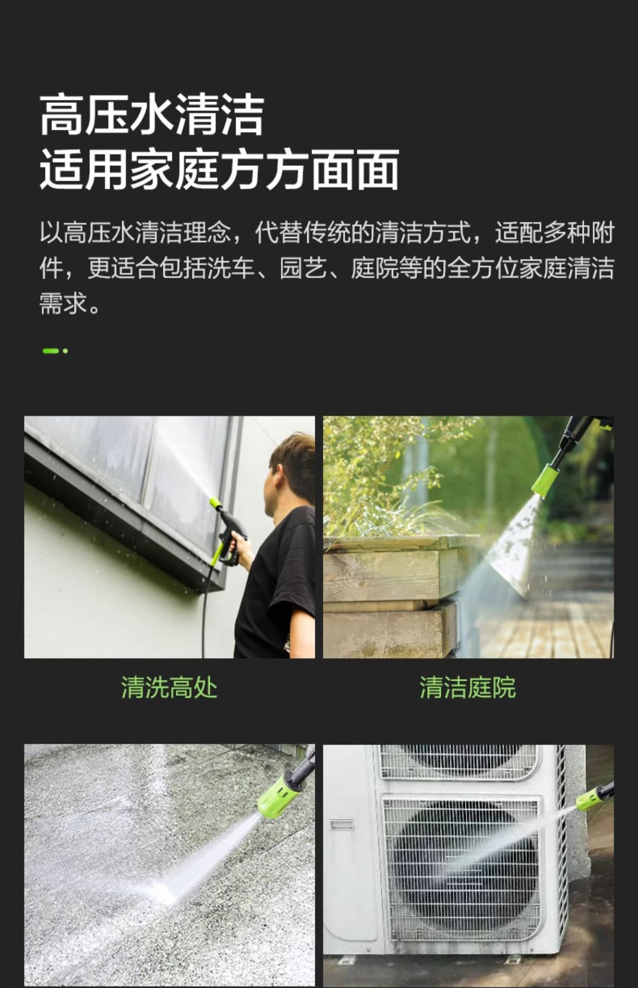 Portable High-Pressure Car Washer Pump for Home Use 220V Fully Automatic New Car Cleaning Tool High Power Wholesale