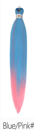 PVC fibra química de baja temperatura fluffy EZ trenza grande trenza fácil trenza image 25