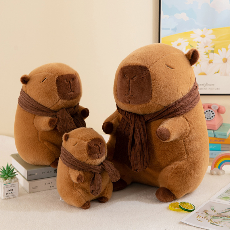 ネットセレブ かわいいカピバラ 鼻水ぬいぐるみ カピバラ人形 醜いかわいいカピバラ人形 ぬいぐるみ|undefined