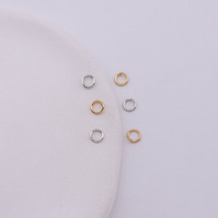 4/5/6mm�_��Ȧƽ��Ȧ����diy�ֹ��Ʒ��������朗l�ӿ��B��Ȧ