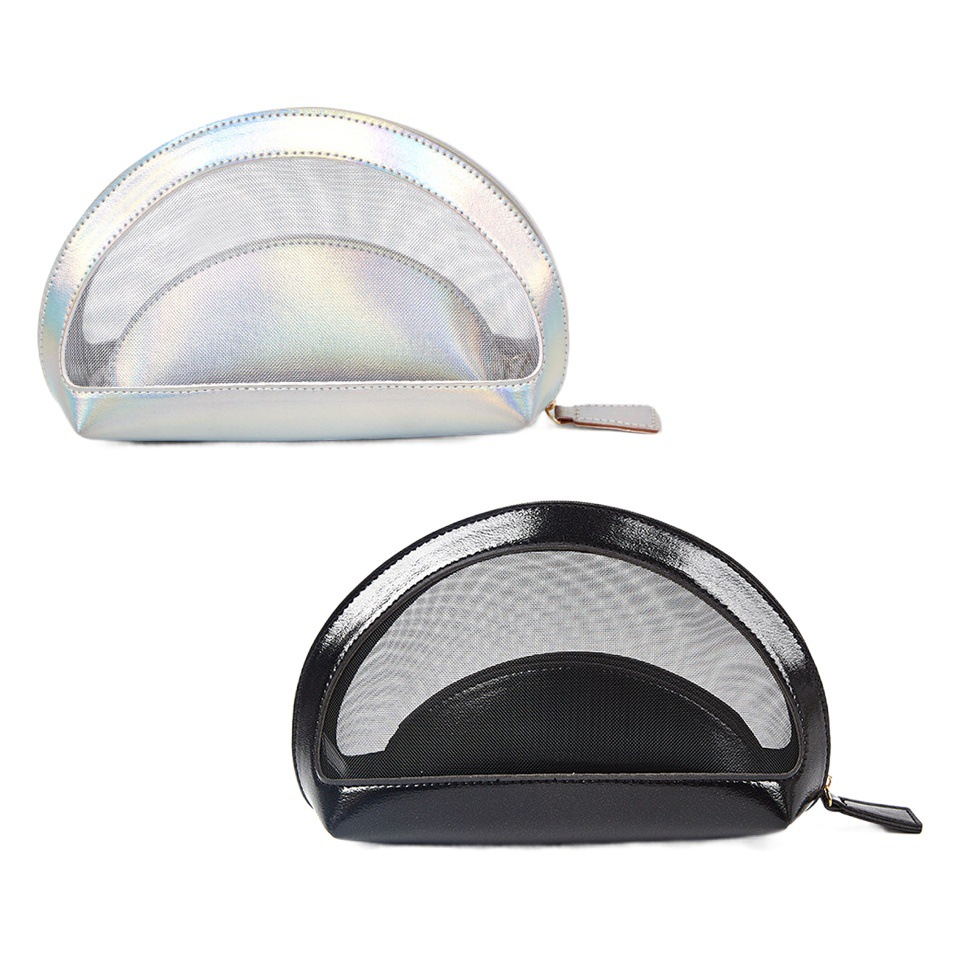 Luz de moda de lujo de gran tamaño pequeño Madre y niño bolsa de cosméticos material de malla suministros de belleza bolsa de almacenamiento bolsa de Lavado especial del hotel