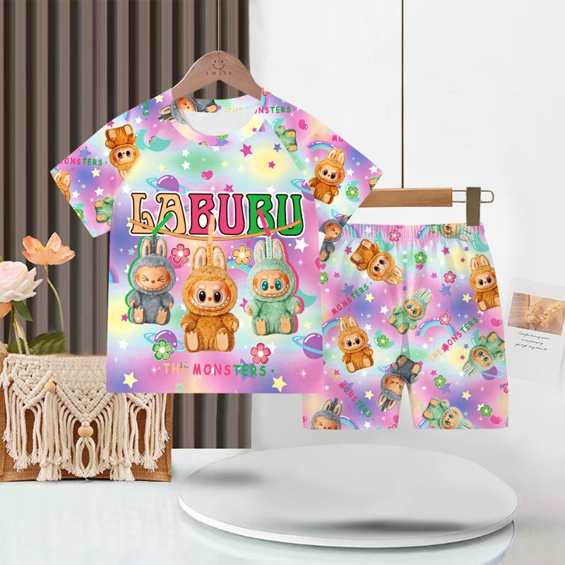 ZA double short-6003# gradient three pull