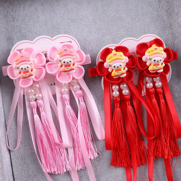 Children's red hair accessory