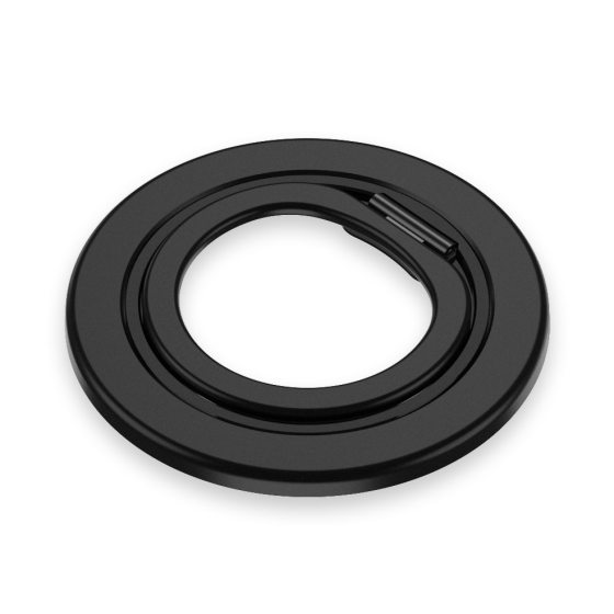 CX-2 magnetic 360 rotating ring buckle mobile phone bracket metal adjustment desktop lazy bracket hollow with sound