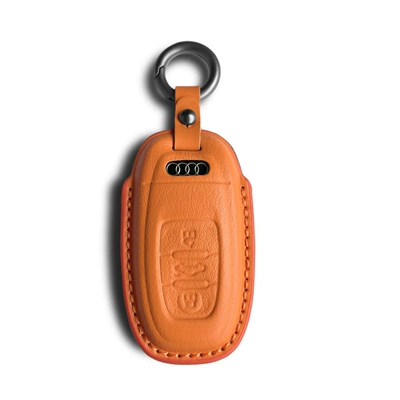 Car key bag | Q2L Car Key Bag - audi-model-b-fragrant-orange-cover-round-buckle