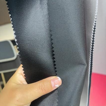 现货供应900D古池防水优力胶 黑色箱包帐篷手袋面料涤纶面料