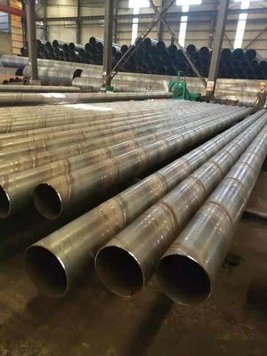 Guangdong Manufactor supply Spiral Steel pipe welding Spiral Steel pipe Large caliber Q235 Steel pipe goods in stock