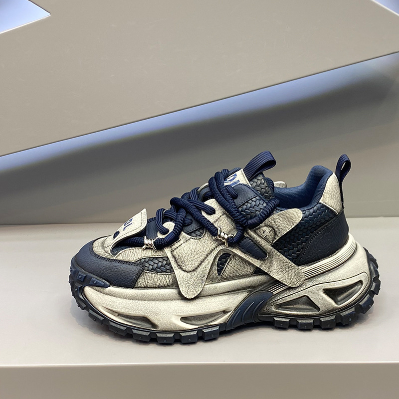 Men's Shoes 2025 Autumn New Sports Shoes Versatile Men's Trendy Casual Shoes Fashionable Comfortable Lightweight Dad Shoes