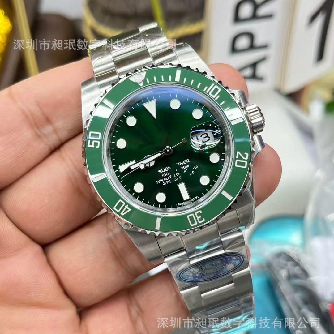 In-Stock Dropshipping Vs Factory C Factory Green Water Ghost Automatic Mechanical Watch Cross-Border Wholesale Water Ghost Men's Luminous Waterproof