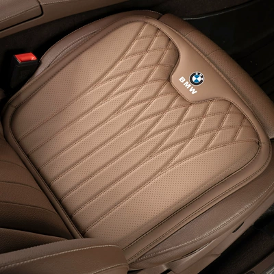 Suitable for Bmw Headrest and Lumbar Support New 3 Series 5 Series 7 Series 1 Series X1X2X3X4X5X6 Car Neck Pillow Cushion Supplies (Waist support) - model-b-chestnut-brown-bmw-front-row-one-piece